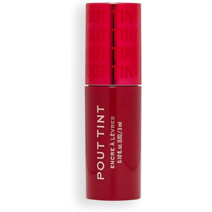 Gloss buze Makeup Revolution Pout Tint, roșu, 3ml