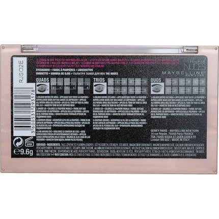 Fard de Pleoape, Maybelline New York, Blushed Nudes 01, 9.6g