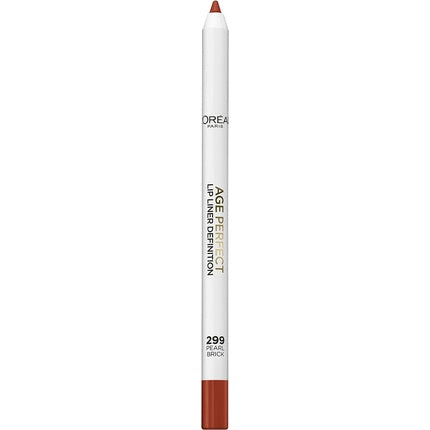 Creion Contur Buze, L'Oréal Paris, Age Perfect, Nr. 299 Pearl Brick Coral Red, 1.2g
