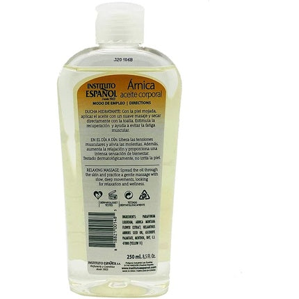 Ulei de masaj, Instituto Español, Arnica, 250 ml