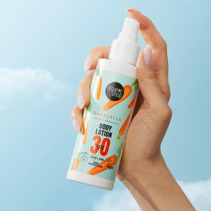 Lotiune protectie solara, Organic Shop, 30 SPF, 150 ml