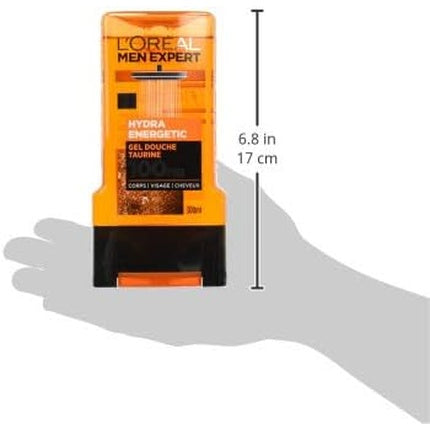 Gel de Duș, L'Oréal, Men Expert Hydra Energetic, portocaliu, 300ml