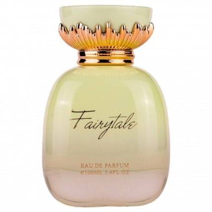 Parfum Femeiesc Maison Asrar Fairytale, 100ml, Capac metalic auriu cu design floral