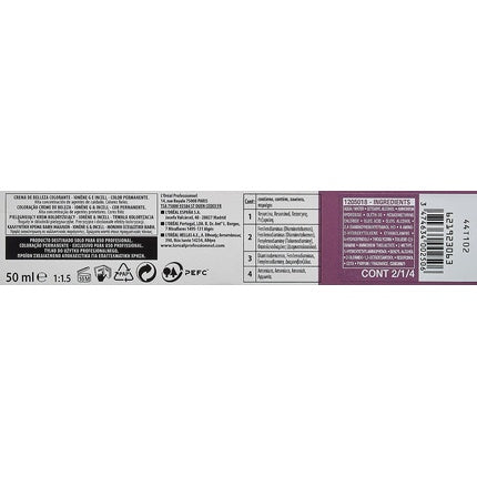 Vopsea de păr, L'Oréal Paris, Majirouge EU Absolu, 4.20, Burgundy Brown, 50ml