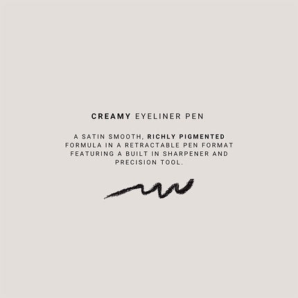 Eyeliner Idun Minerals Lava Negru