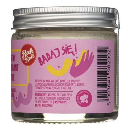 Deodorant cremă, Cztery Szpaki, 60ml