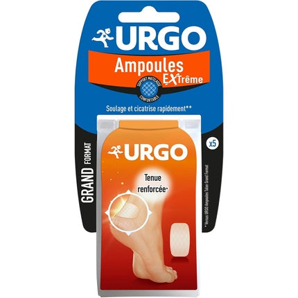 Urgo Ampoule Extreme, Bandaj mare pentru blistere, 10 cm x 6 cm