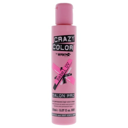 Culoare de păr semi-permanentă Crazy Color Salon Pro 78 Rebel, Roz