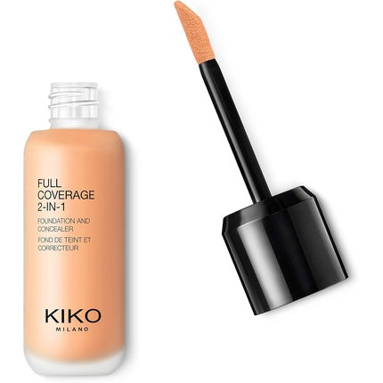 Kiko Milano Full Coverage 2-in-1 Foundation & Concealer, 08 WB 40