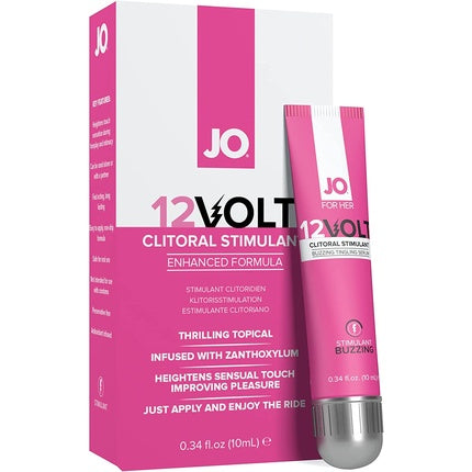 Ser clitoridian, System Jo, Buzzing, 10ml