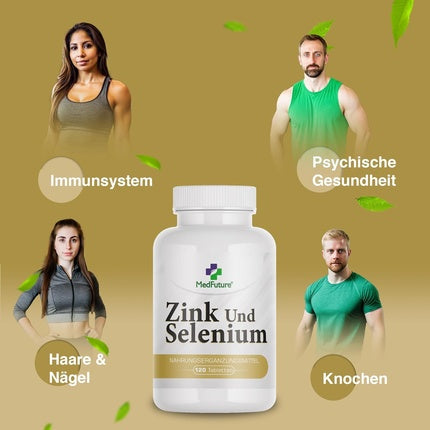 Comprimat Medfuture Zinc Chelate + Organic Selenium 120 buc