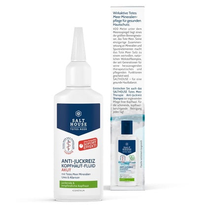 Fluid pentru scalp Salthouse, Anti-Itch Acute, Soothing Leave-on, Panthenol & Niacinamide, 75ml