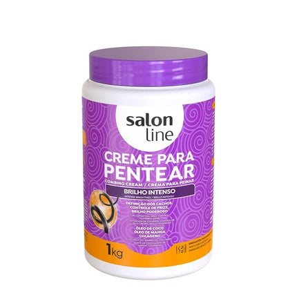 Cremă de păr Salon Line Leave-In Cream Intense Shine 1kg