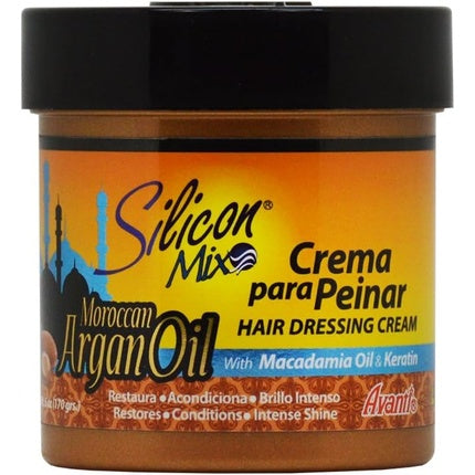 Crema de Păr Silicon Mix Moroccan Argan Oil Hair Dressing Cream, 200g