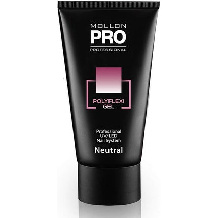 Gel Polish Mollon Pro PolyFlex Gel Color Clear Neutral 60ml