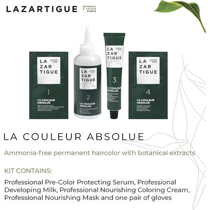Vopsea de păr Lazartigue Absolue, Blond închis auriu 6.30