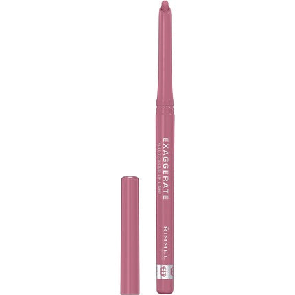Creion contur buze, Rimmel, Exaggerate Automatic Lip Liner, roz