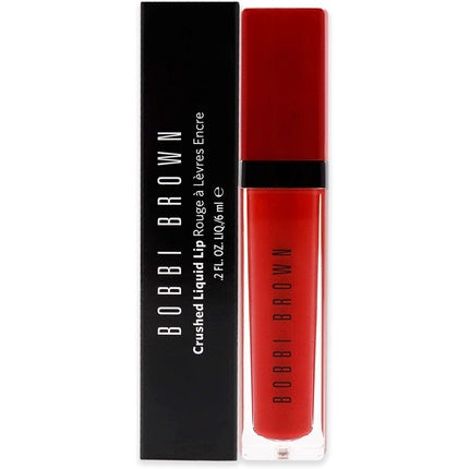 Ruj lichid mat Bobbi Brown Crushed Liquid Lipstick, Roșu, 3 ml