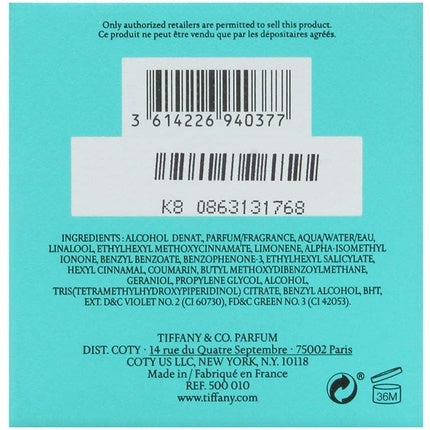Parfum, Tiffany & Co, Tiffany Intense, Eau de Parfum 30ml