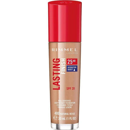 Fond de ten Rimmel London Lasting Finish 25 Hour Natural Beige 30ml