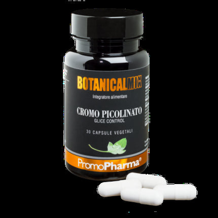 Integrator alimentar PromoPharma Botanical Chromium Picolinate, 30 capsule vegetale