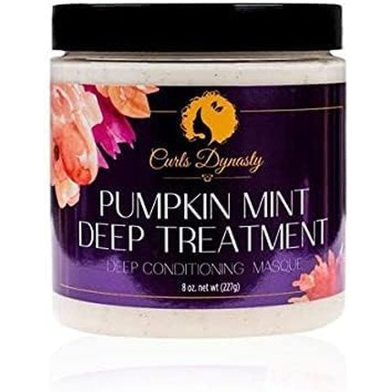 Curls Dynasty Pumpkin Mint Deep Treatment Masque, 8oz 237ml