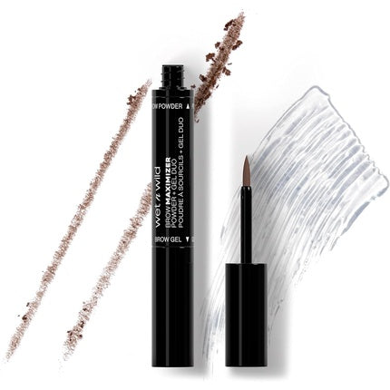 Gel si Pudra pentru Sprancene, Wet 'N' Wild, Duo Neutral Brown