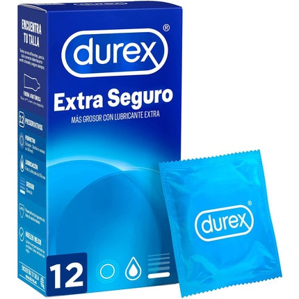 Prezervative, Durex, Extra Safe, 12 bucăți