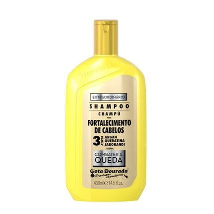 Șampon Gota Dourada Extraordinar, Fortificare Păr, Aur, Argan, 430ml
