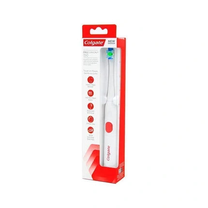 Periuță de dinți electrică Colgate ProClinical, Alb, cu Baterii
