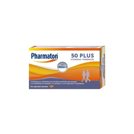 Supliment alimentar Pharmaton 50 Plus, 60 capsule