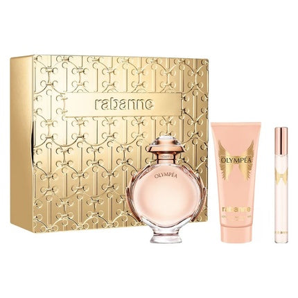 Set Parfum Paco Rabanne Olympea, 80ml + 100ml Loțiune Corporală + 10ml EDP