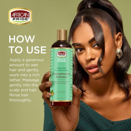 Șampon Strengthening Feel It Formula, African Pride, 354ml, aloe vera