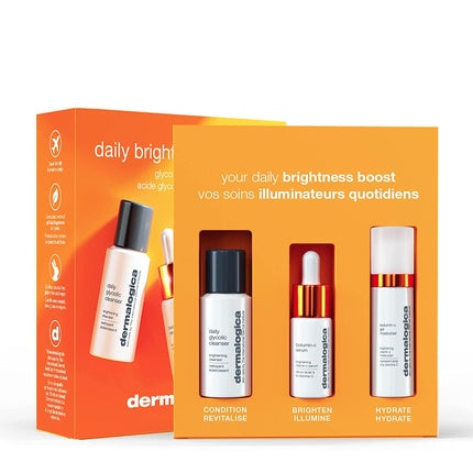 Kit îngrijire facială, Dermalogica, Daily Brightness Boosters, anti-îmbătrânire