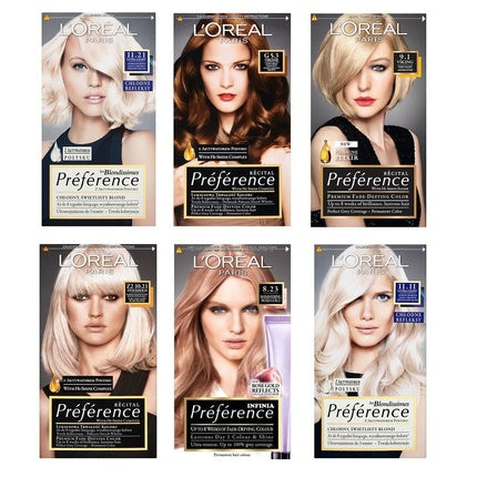 Vopsea de păr, L'Oréal, Les Blondissimes Preference 11.21, Ultra-Deschis
