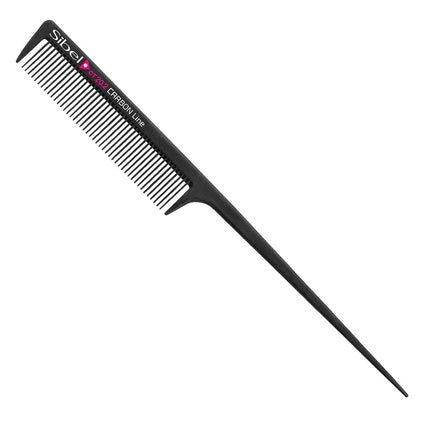 Pieptan profesional Sibel Ultron Carbon CT22, negru, material carbon, design ergonomic