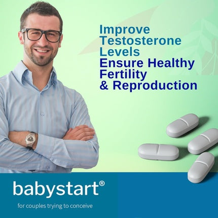 Fertilman Plus Advanced, Babystart, 120 Tablete, Supliment de Fertilitate Bărbați