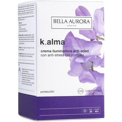 Cremă de zi, Bella Aurora, K-Alma, 50ml, negru