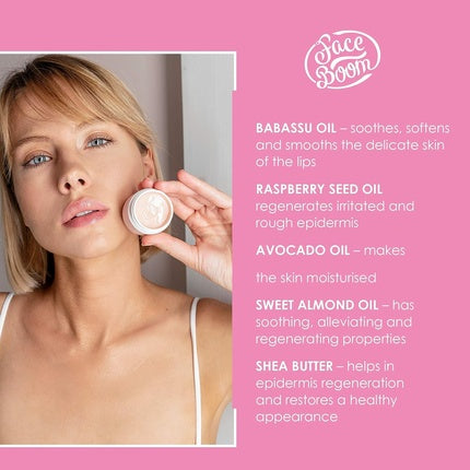 Balsam de buze, Body Boom, efect hidratant, 12g
