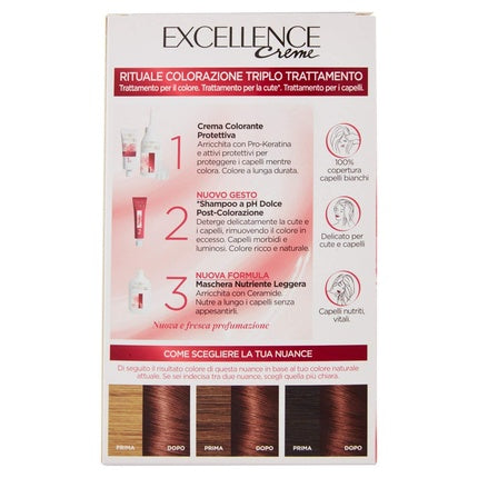 Vopsea de păr, L'Oreal Excellence, Marron Glace