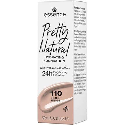 Fond de ten, Essence, Pretty Natural, 110 Cool Beige, 30ml