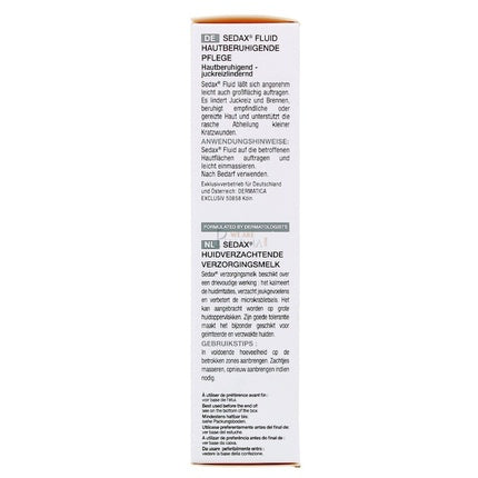 Fluid dermo-apaisant, Noreva Sedax, 125ml, alb