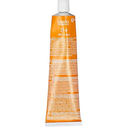 Vopsea păr, Londa, 7/4 Blond Mediu Cupru