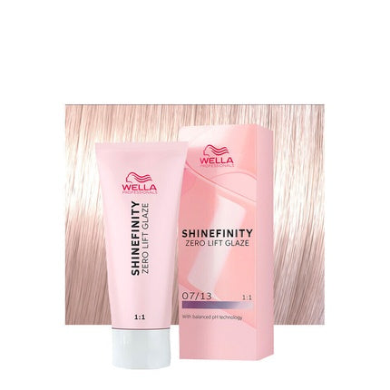 Vopsea de par, Wella Shinefinity Toffee Cream, Mediu Blond Cenușiu Auriu, 60ml