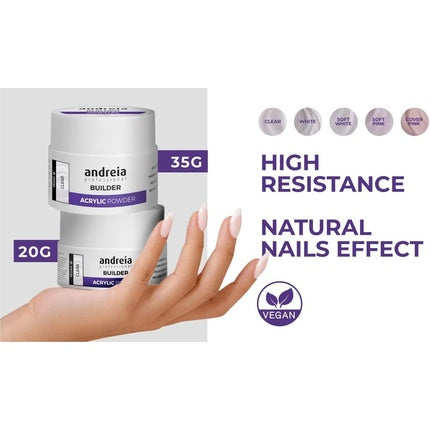 Pudră acrilică, Andreia, Cover Pink, 35g