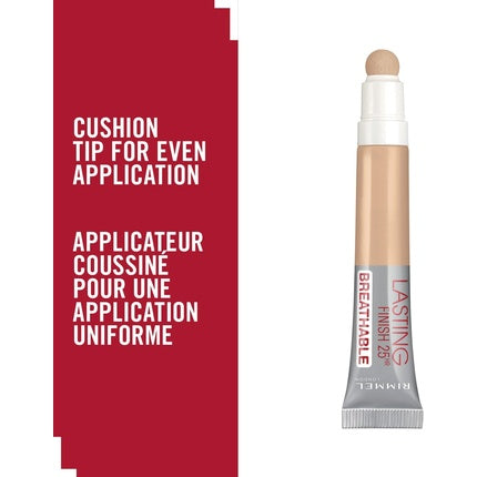 Corector, Rimmel, Lasting Finish Breathable, 400 Medium Dark