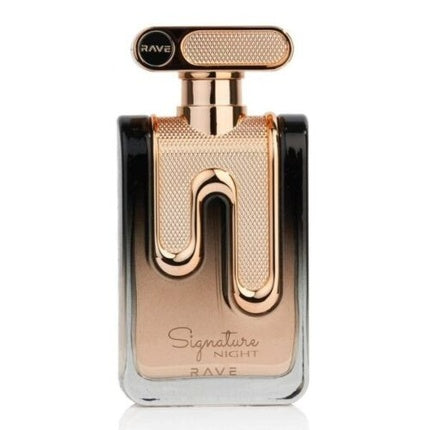 Parfum Rave Signature Night, 100ml, negru auriu
