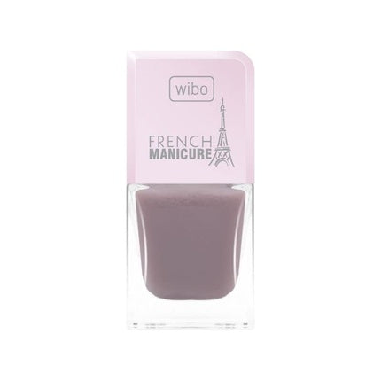 Lac de unghii Wibo French Manicure Nr. 6, culoare lavandă, capac roz
