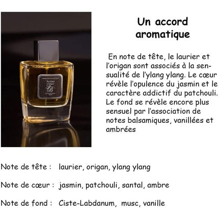 Parfum Franck Boclet, Amber, sticlă transparentă, 100ml