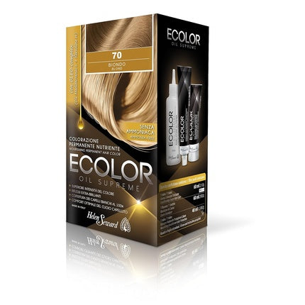 Vopsea de păr, Helen Seward, Ecolor Oil Supreme 70, blond